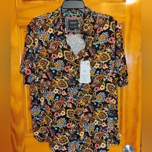 Denim & Flower, shirt, NEW with tags, LG FINAL Price Drop 💧💧💧💧💧